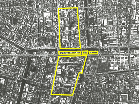 航空写真１９７１年