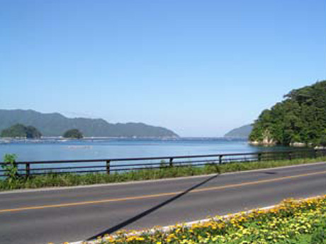 三陸復興国立公園を通過する国道４５号へ設置