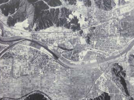 昭和52年（1977）の豊岡盆地